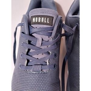 NOBULL SuperFabric Trainer Lace Up Shoes | Navy Gum — Men’s Size 14